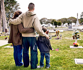 family-at-cemetary